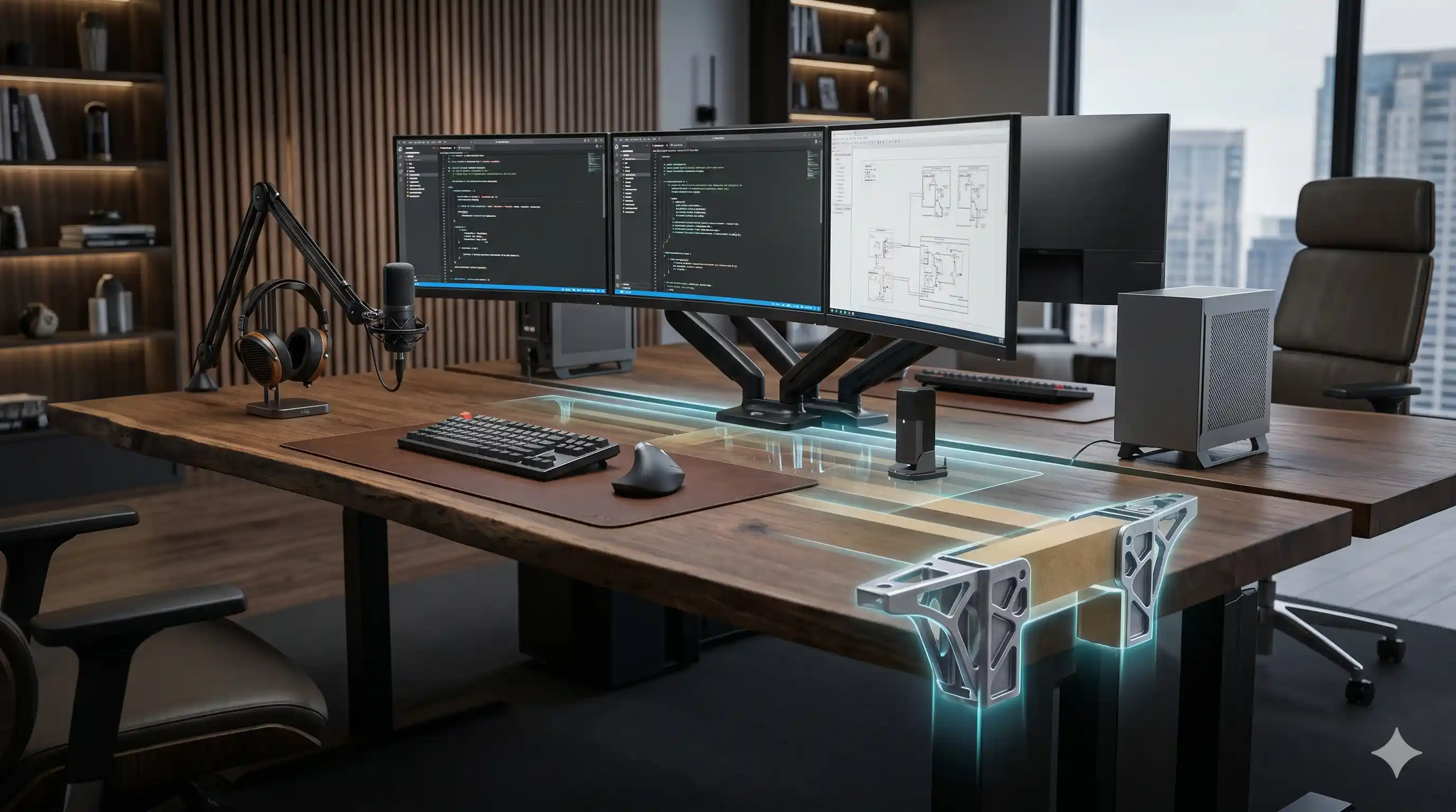Móveis planejados para escritório residencial home office